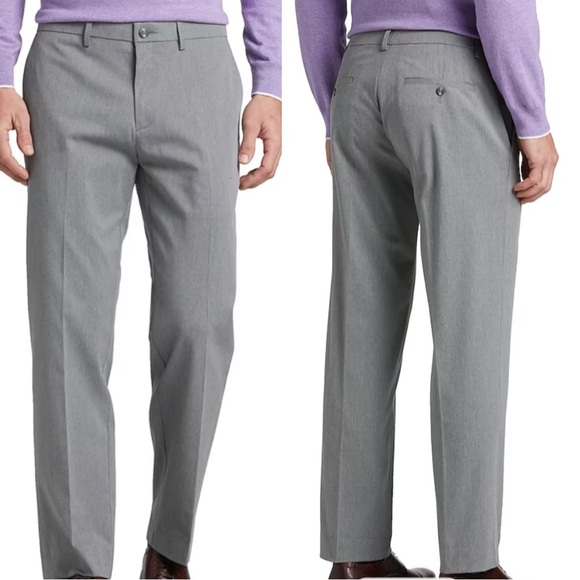 Haggar 38X29 cool 18 performance Golf pants no iron comfort waist classic fit NW